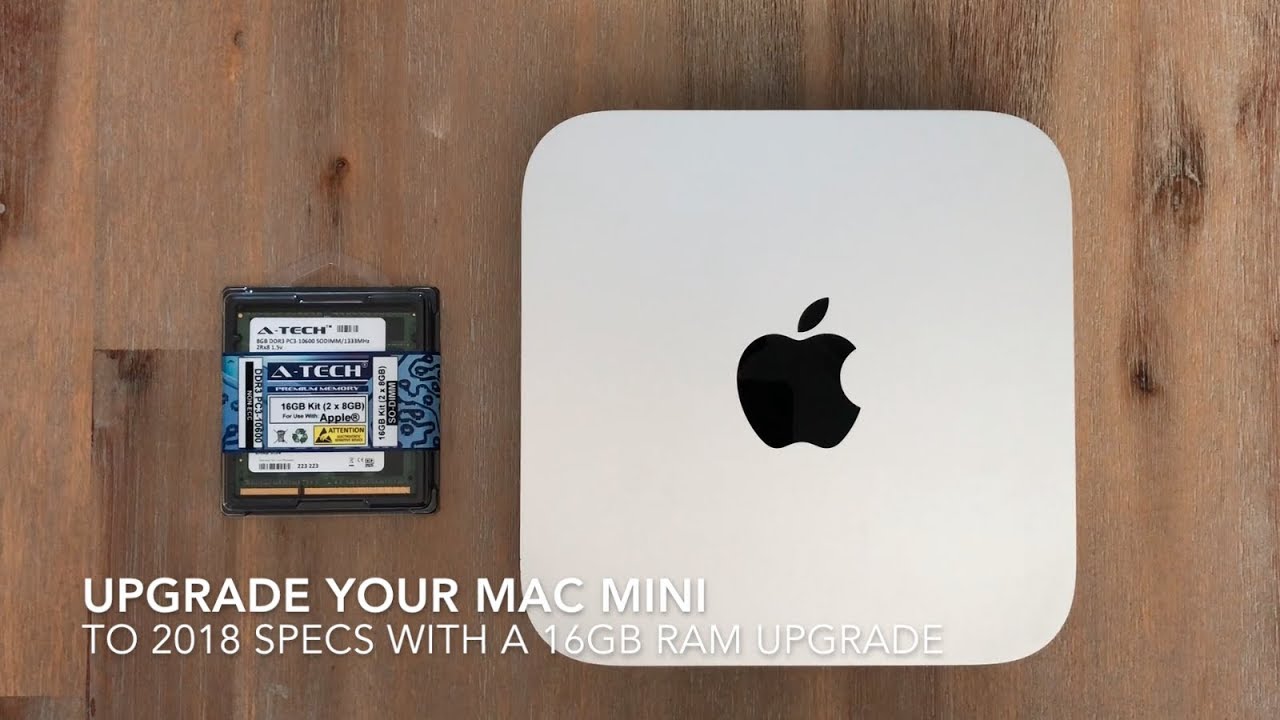 apple mac mini 2018 memory upgrade